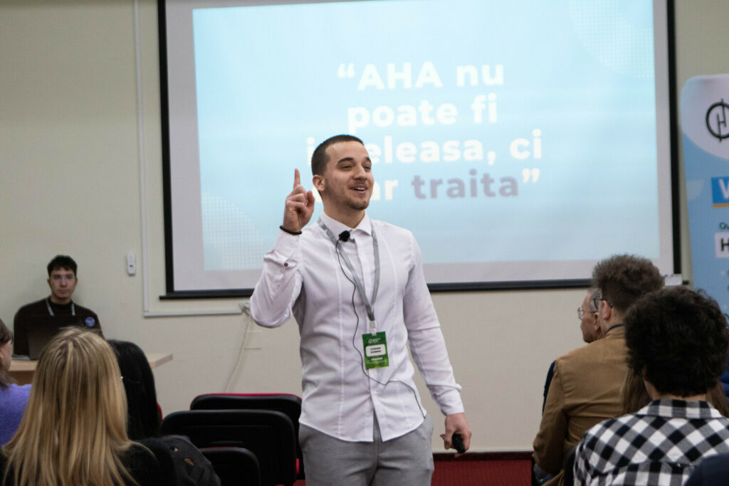 student speech about internship