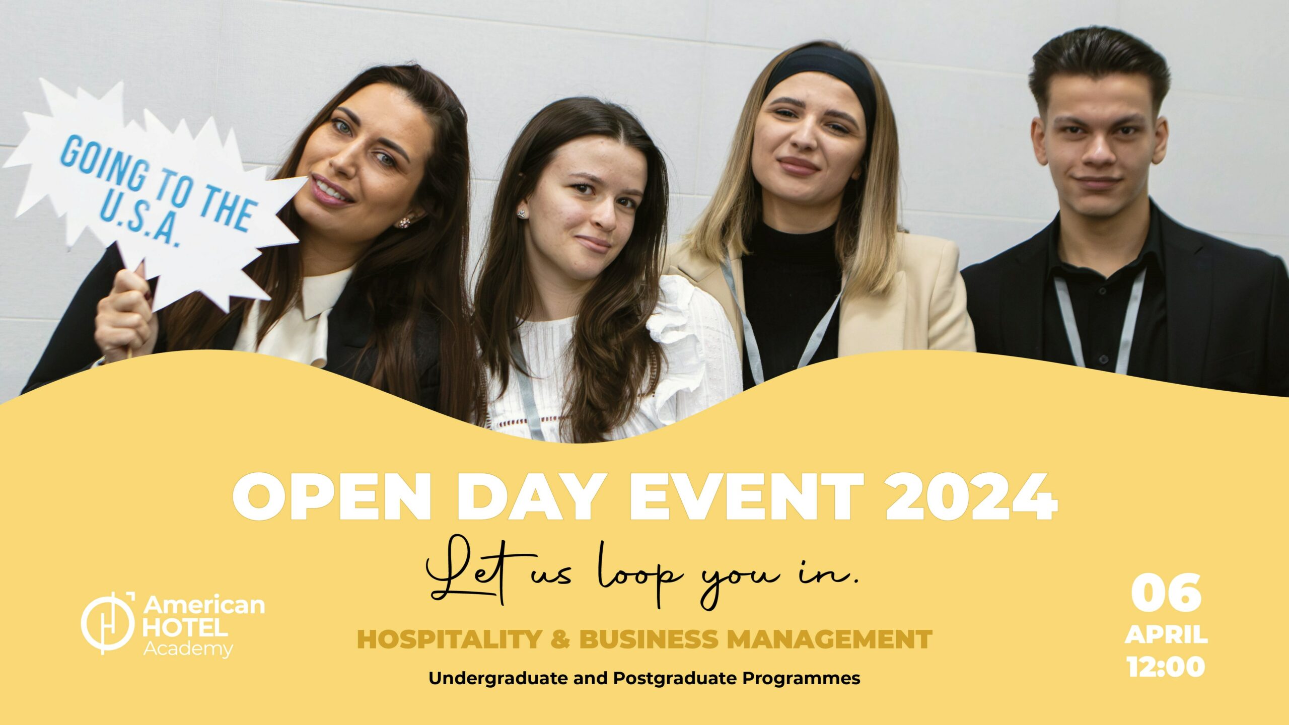 banner open day